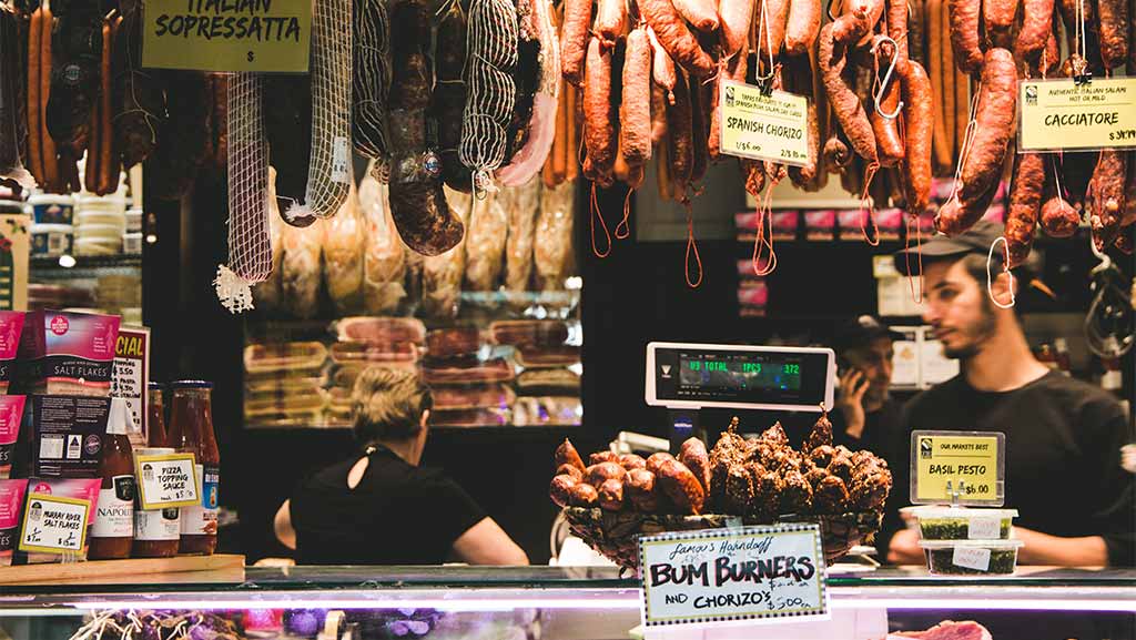 Queen Victoria Market In Melbourne Victoria