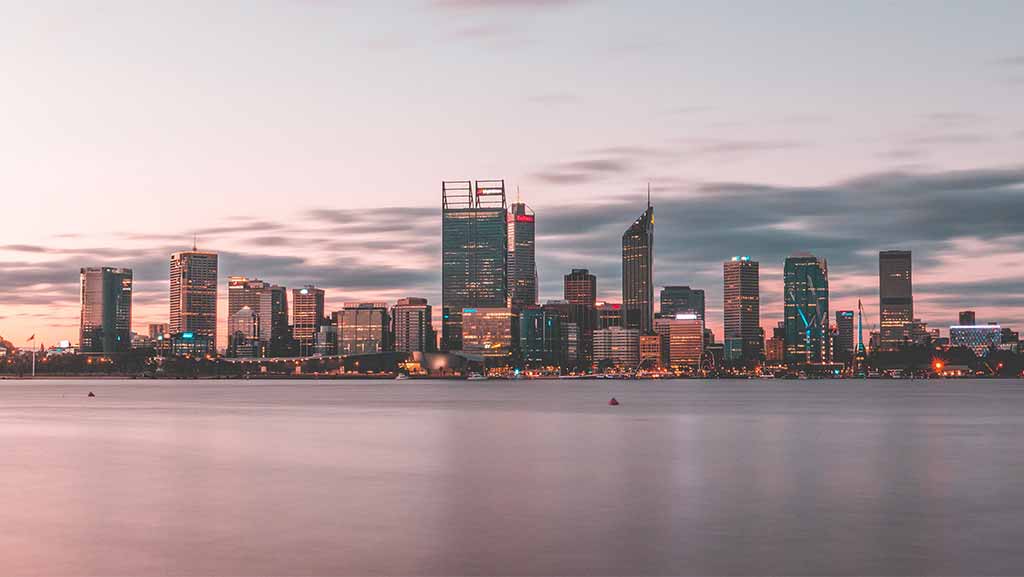 cbd of perth in western australia