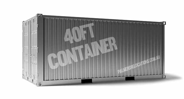 40ft container capacity