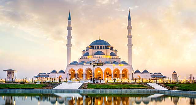 Sharjah New Mosque in Dubai