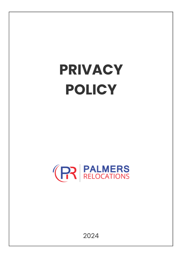 Palmers Relocations Privacy Policy