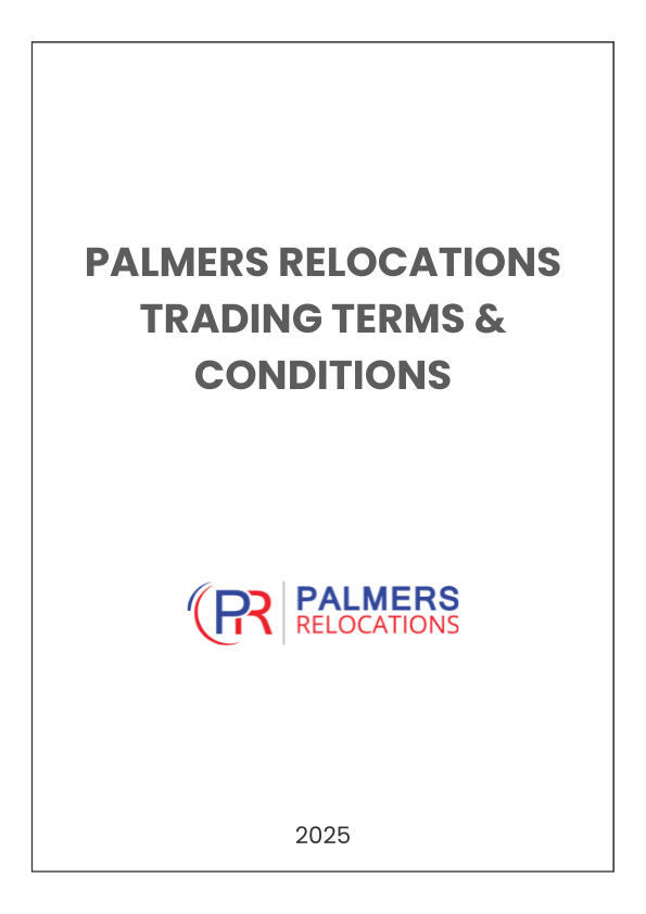 Palmers Relocations Terms & Conditions