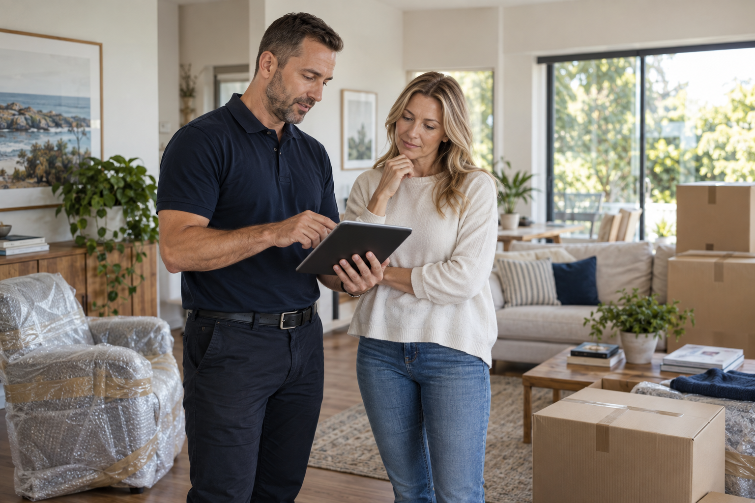 Move Consultant during home survey